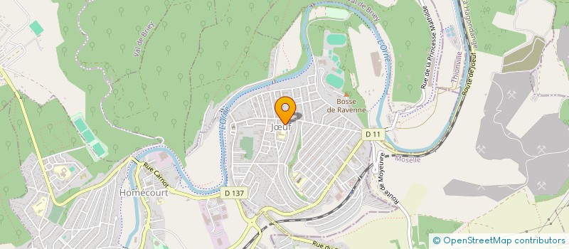 localisation de l'entreprise COMPAGNIE BELLADONNA  JUF