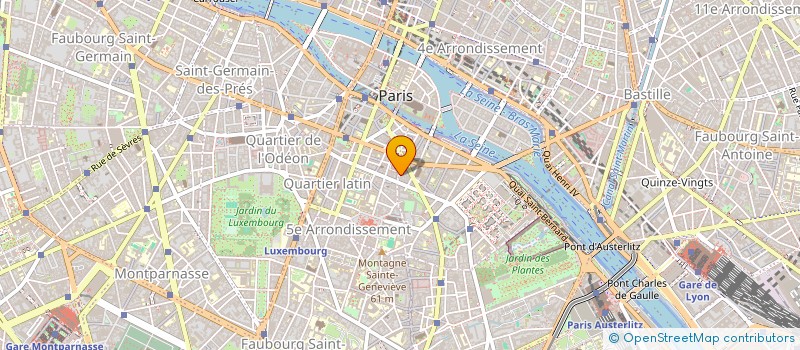 localisation de l'entreprise COMPAGNIE BERNARD BELIN  PARIS