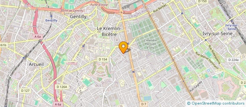 localisation de l'entreprise COMPAGNIE BFF à LE KREMLIN-BICETRE