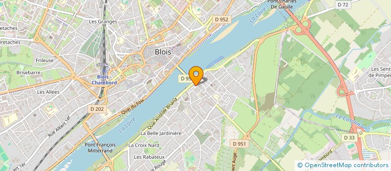 localisation de l'entreprise COMPAGNIE BLESOISE DE CONSTRUCTION à BLOIS
