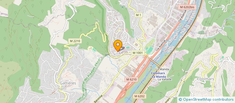 localisation de l'entreprise COMPAGNIE BLEU LEMON à CARROS