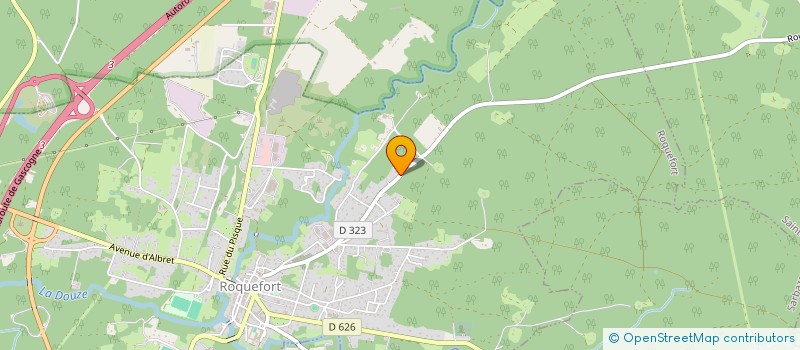 localisation de l'entreprise COMPAGNIE BOTANIQUE DU CHANVRE  ROQUEFORT