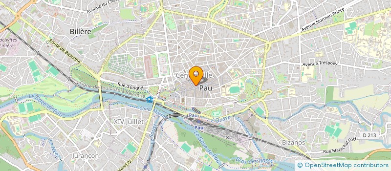 localisation de l'entreprise COMPAGNIE BOULANGERE à PAU