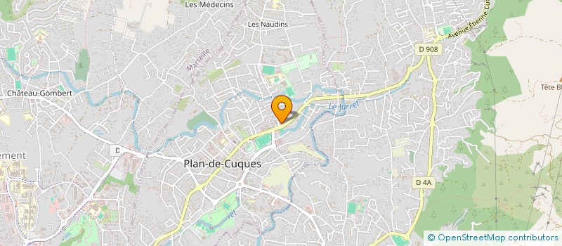 localisation de l'entreprise COMPAGNIE BOUSSOLE  PLAN-DE-CUQUES