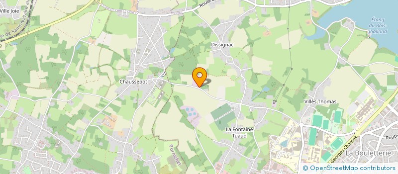 localisation de l'entreprise COMPAGNIE BRETONNE D ENTREPRISES à SAINT-NAZAIRE