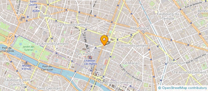 localisation de l'entreprise COMPAGNIE BRETONNE D EXPANSION  PARIS