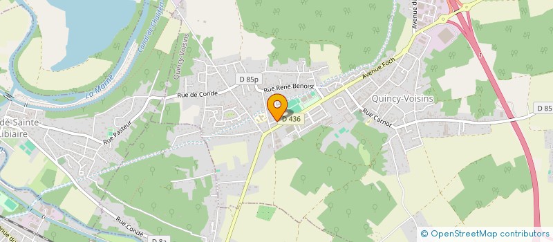 localisation de l'entreprise COMPAGNIE BRIEARTS  QUINCY-VOISINS