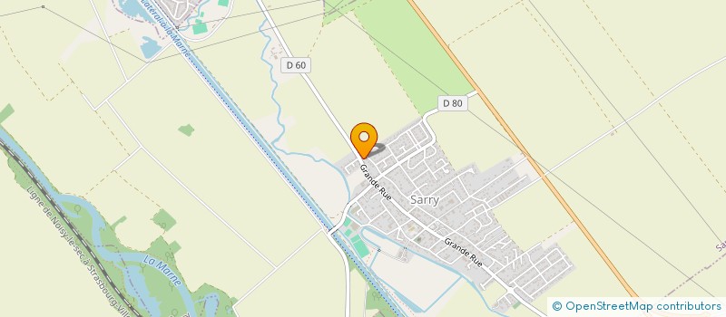 localisation de l'entreprise COMPAGNIE BULLE EN SCENE  SARRY