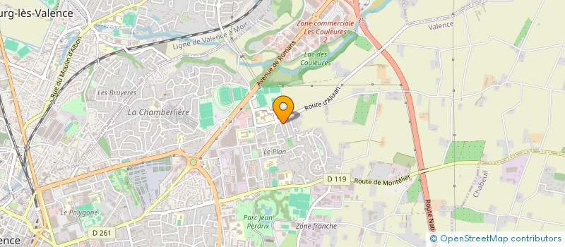 localisation de l'entreprise COMPAGNIE C POSSIBLE à VALENCE