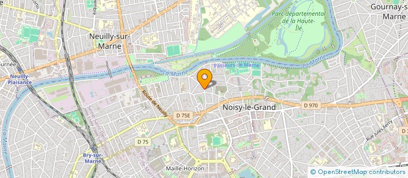localisation de l'entreprise COMPAGNIE C3D  NOISY-LE-GRAND