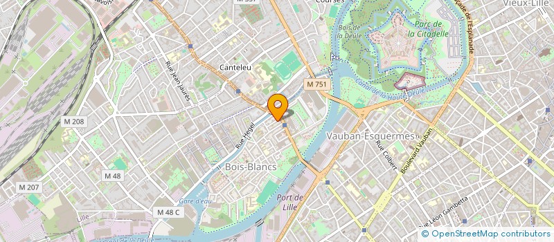 localisation de l'entreprise COMPAGNIE CA POUSSE à LILLE