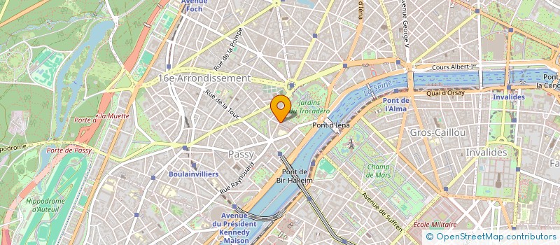 localisation de l'entreprise COMPAGNIE CA TIRE VERS LE HAUT  PARIS