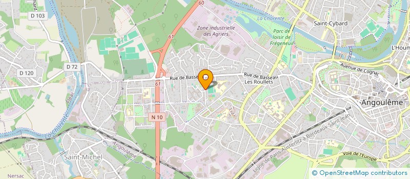 localisation de l'entreprise COMPAGNIE CAMBIO à ANGOULEME
