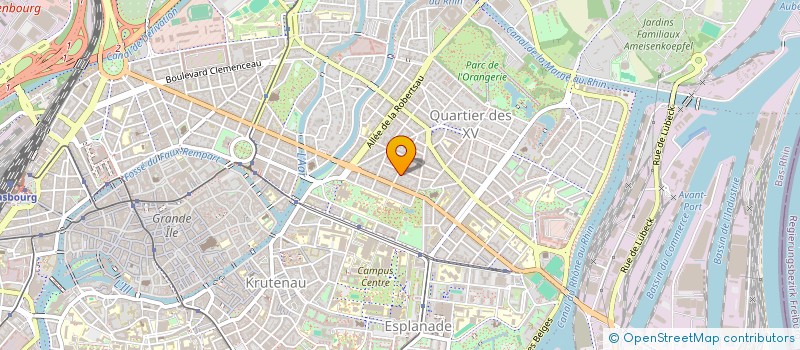 localisation de l'entreprise COMPAGNIE CAMINOS à STRASBOURG