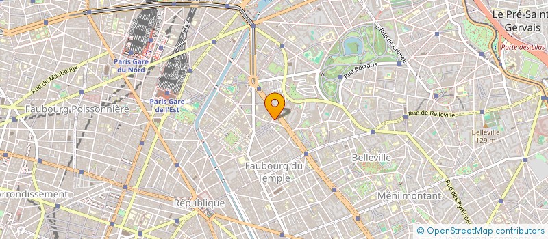 localisation de l'entreprise COMPAGNIE CANEVAS  PARIS