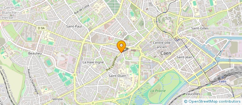 localisation de l'entreprise COMPAGNIE CAPILLOTRACTEE à CAEN