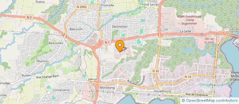 localisation de l'entreprise COMPAGNIE CARIBEENNE DE CONSTRUCTIONS DURABLES  BAIE MAHAULT