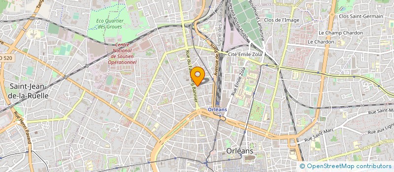 localisation de l'entreprise COMPAGNIE CARIBEENNE DE GEOTHERMIE à ORLEANS