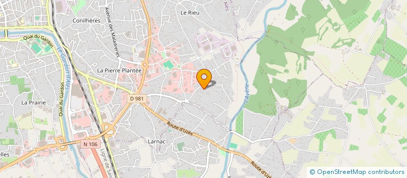 localisation de l'entreprise COMPAGNIE CARMINA PARADISE  ALES