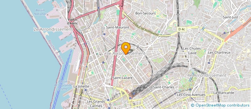 localisation de l'entreprise COMPAGNIE CARPE DIEM à MARSEILLE