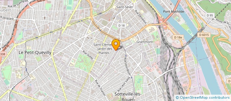 localisation de l'entreprise COMPAGNIE CARPE DIEM à ROUEN