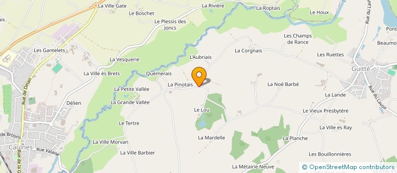 localisation de l'entreprise COMPAGNIE CARTOON PATE  GUENROC