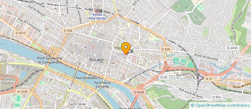 localisation de l'entreprise COMPAGNIE CATHERINE DELATTRES  ROUEN