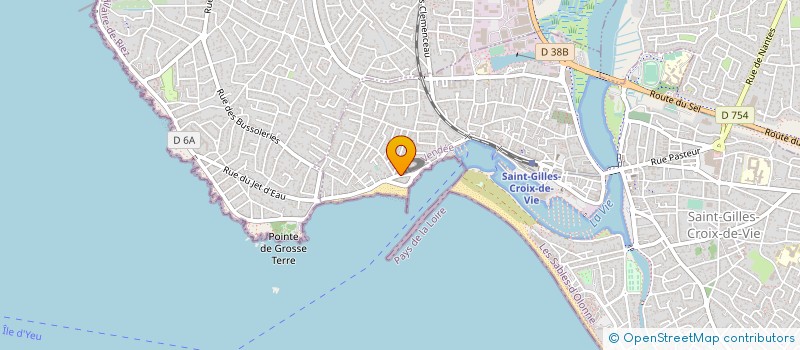 localisation de l'entreprise COMPAGNIE CATIMIMI à SAINT-GILLES-CROIX-DE-VIE