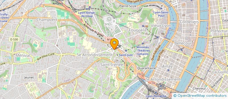 localisation de l'entreprise COMPAGNIE CENDRES D'AILE à LYON