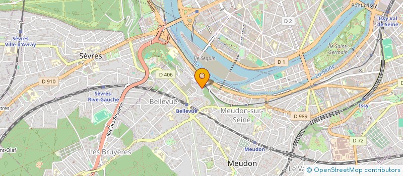 localisation de l'entreprise COMPAGNIE CETTE DOUCE VIOLENCE à MEUDON