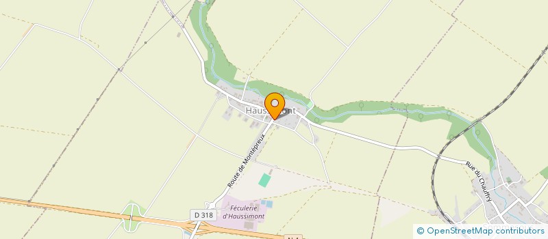 localisation de l'entreprise COMPAGNIE CHAIPU  HAUSSIMONT