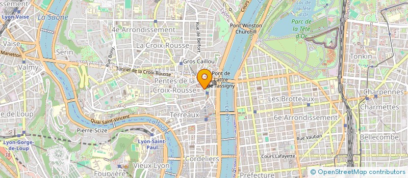 localisation de l'entreprise COMPAGNIE CHAMPS SECRETS à LYON