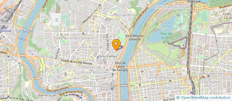 localisation de l'entreprise COMPAGNIE CHANTIERS LIBRES à LYON