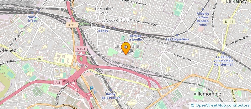 localisation de l'entreprise COMPAGNIE CHAO  PARIS