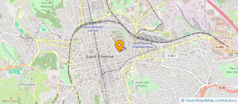 localisation de l'entreprise COMPAGNIE CHAR A FOIN  SAINT-ETIENNE