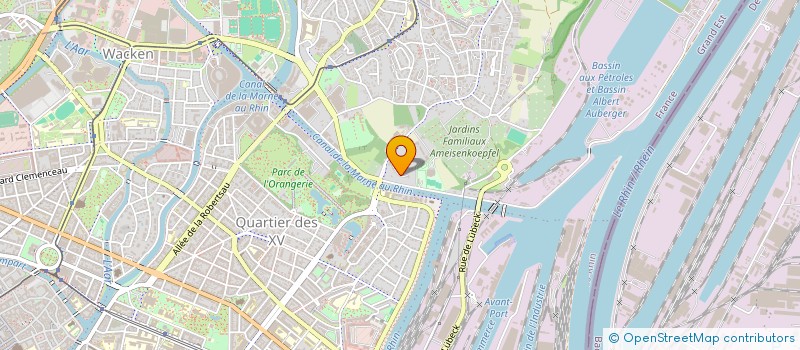 localisation de l'entreprise COMPAGNIE CHARLES GONZALES à STRASBOURG