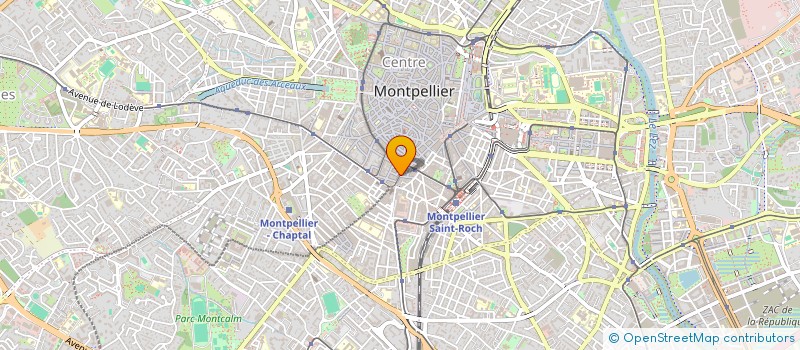 localisation de l'entreprise COMPAGNIE CHRISTINA VALLETTA à MONTPELLIER