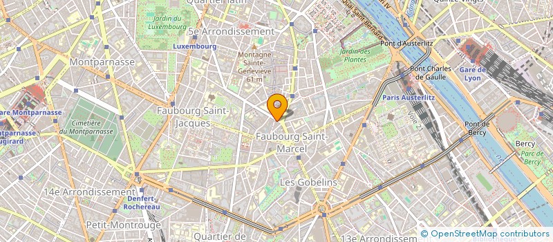 localisation de l'entreprise COMPAGNIE CHRISTINE LEPRETRE  PARIS