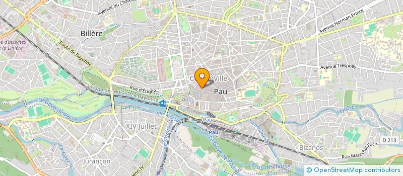 localisation de l'entreprise COMPAGNIE CIEL à PAU