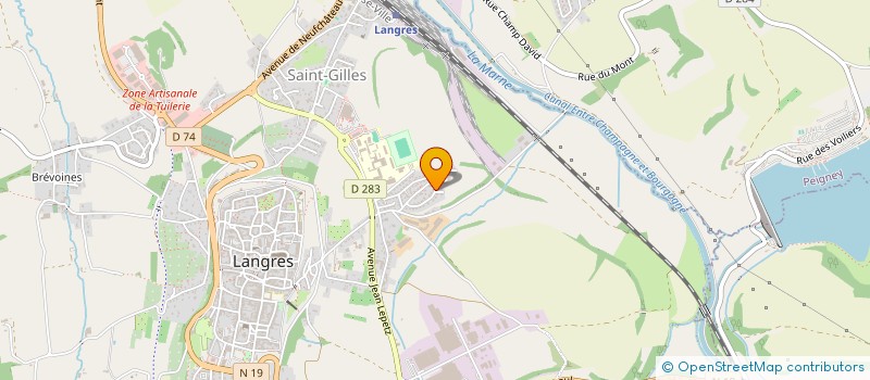 localisation de l'entreprise COMPAGNIE CIRTA à LANGRES