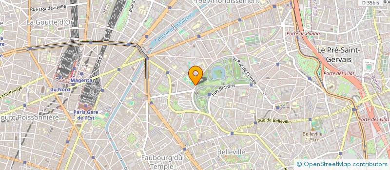 localisation de l'entreprise COMPAGNIE CLAIRE DE LUNE  PARIS