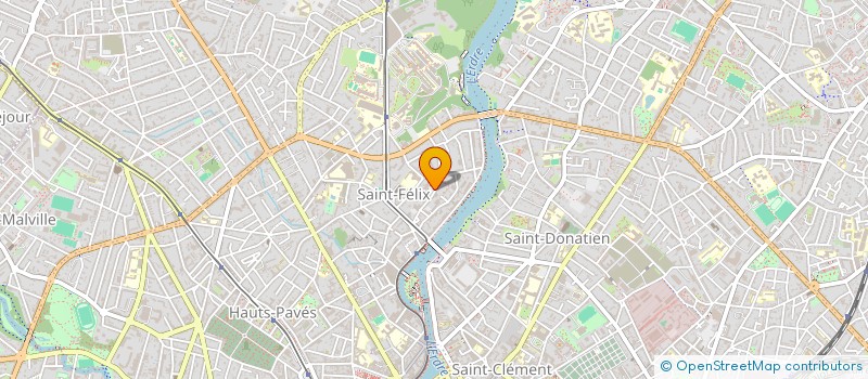 localisation de l'entreprise COMPAGNIE CLAP  NANTES