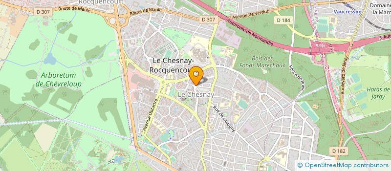 localisation de l'entreprise COMPAGNIE CLAYTON à LE CHESNAY-ROCQUENCOURT