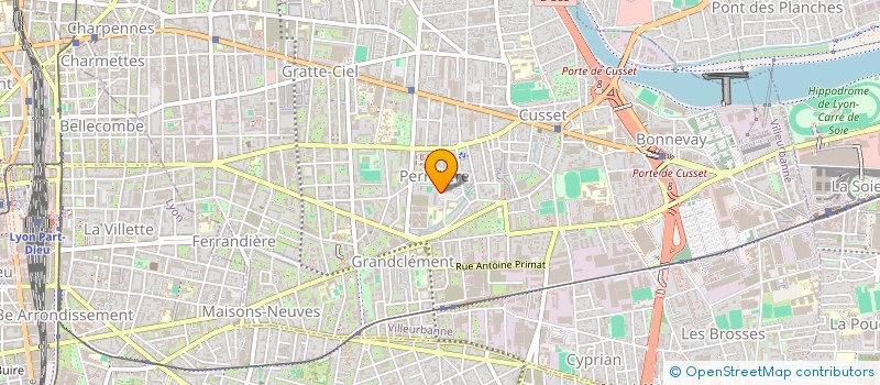 localisation de l'entreprise COMPAGNIE COLEGRAM  VILLEURBANNE