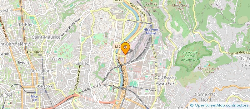 localisation de l'entreprise COMPAGNIE COLLECTIF 8 à NICE