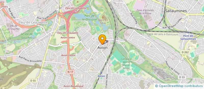 localisation de l'entreprise COMPAGNIE COMBIN'ARTS  AVION