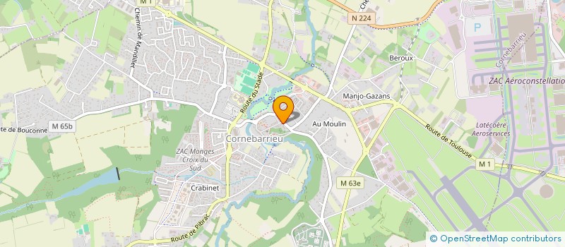 localisation de l'entreprise COMPAGNIE 