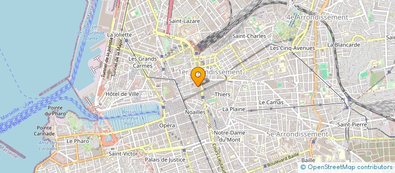 localisation de l'entreprise COMPAGNIE COMMERCE INTERNATIONAL à MARSEILLE