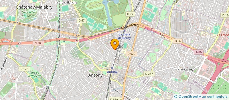 localisation de l'entreprise COMPAGNIE COMMERCIALE DES CUIRS à ANTONY