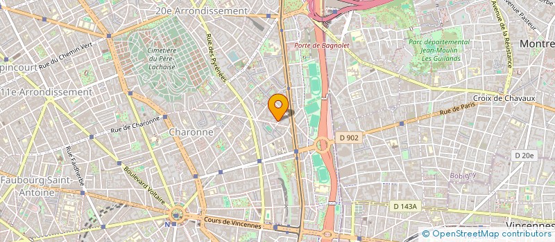 localisation de l'entreprise COMPAGNIE COMMERCIALE IMMOBILIERE  PARIS